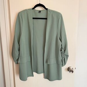 Open-Front Blazer